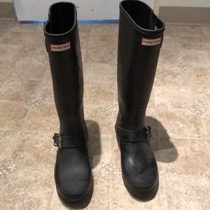 Hunter Rainboots with buckle